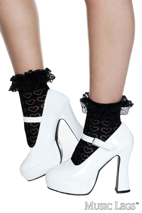 ML525 - Heart Ankle Hi