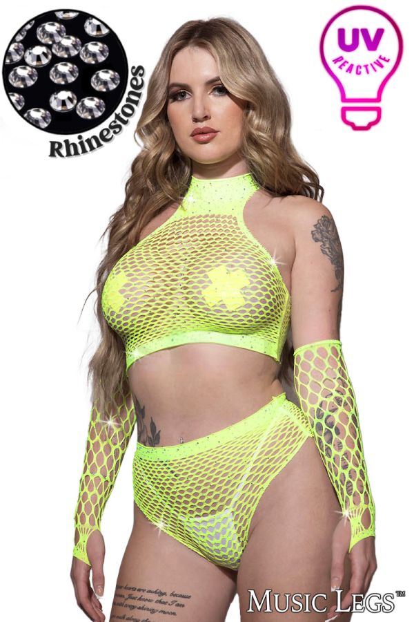 ML55016 - Rhinestone Net 3PC