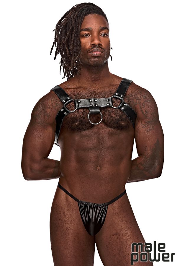 MP590-266 - PU Leather Chest Harness