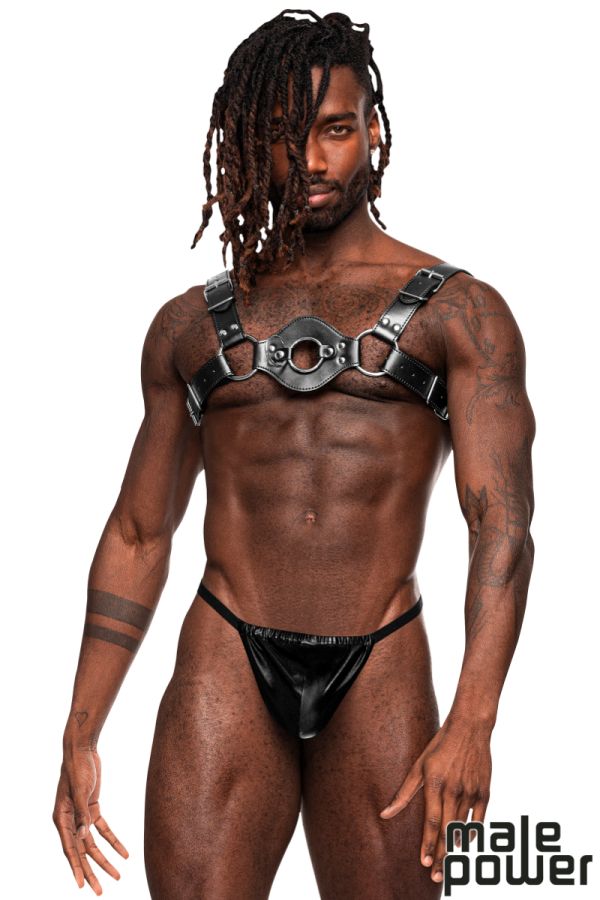 MP595-266 - PU Leather Chest Harness