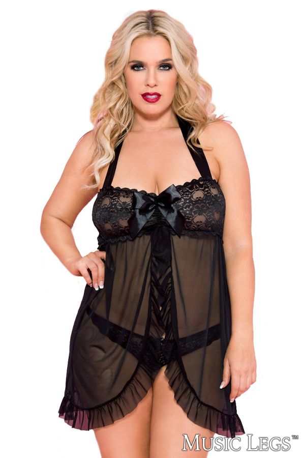 ML60050Q - Flyaway Babydoll & Panty