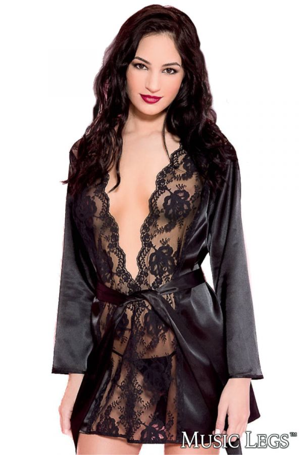 ML60078 - Satin Robe