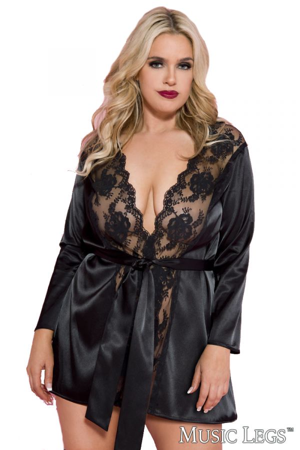 ML60078 - Satin Robe