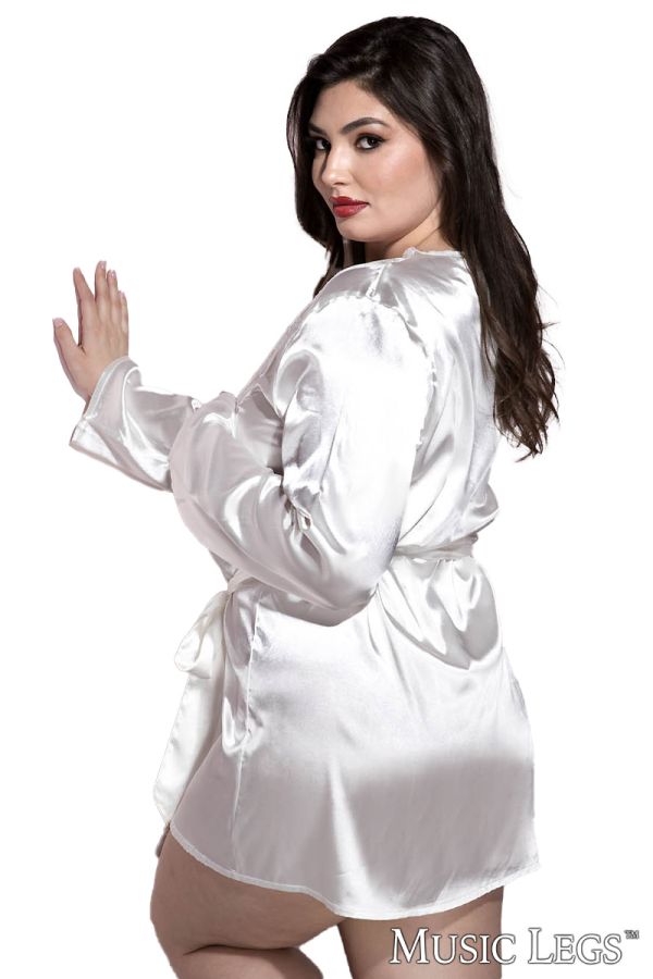 ML60078Q - Satin Robe