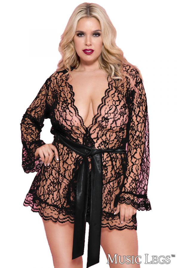 ML60082 - Lace Robe