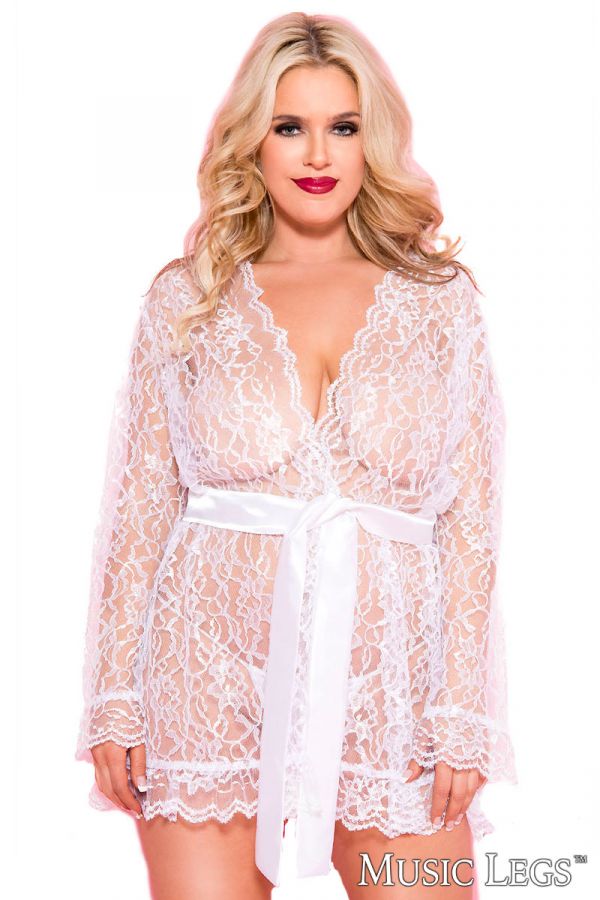 ML60082 - Lace Robe