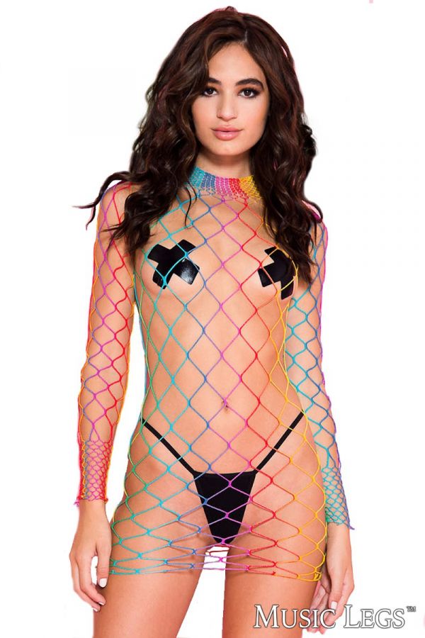 ML60099 - Fishnet Chemise