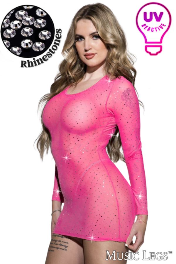 ML60128 - Rhinestone Dress