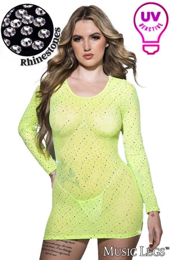 ML60128 - Rhinestone Dress