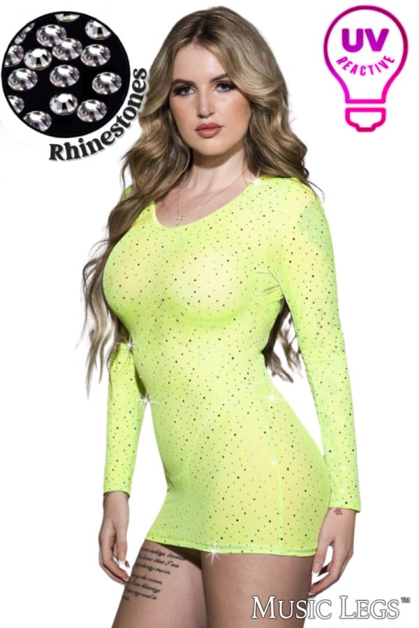 ML60128 - Rhinestone Dress