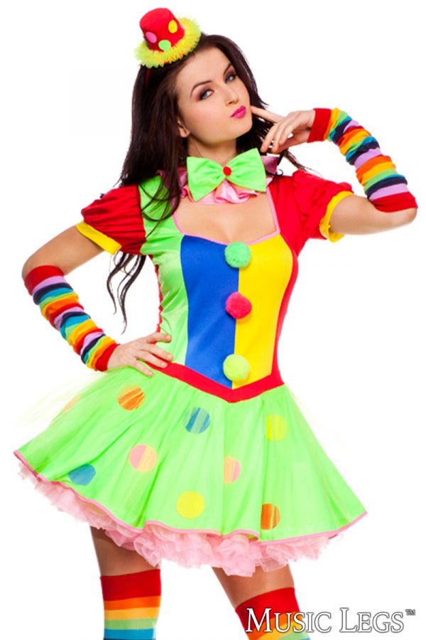 PROMO30-ML70471 - Clown Costume 4pc