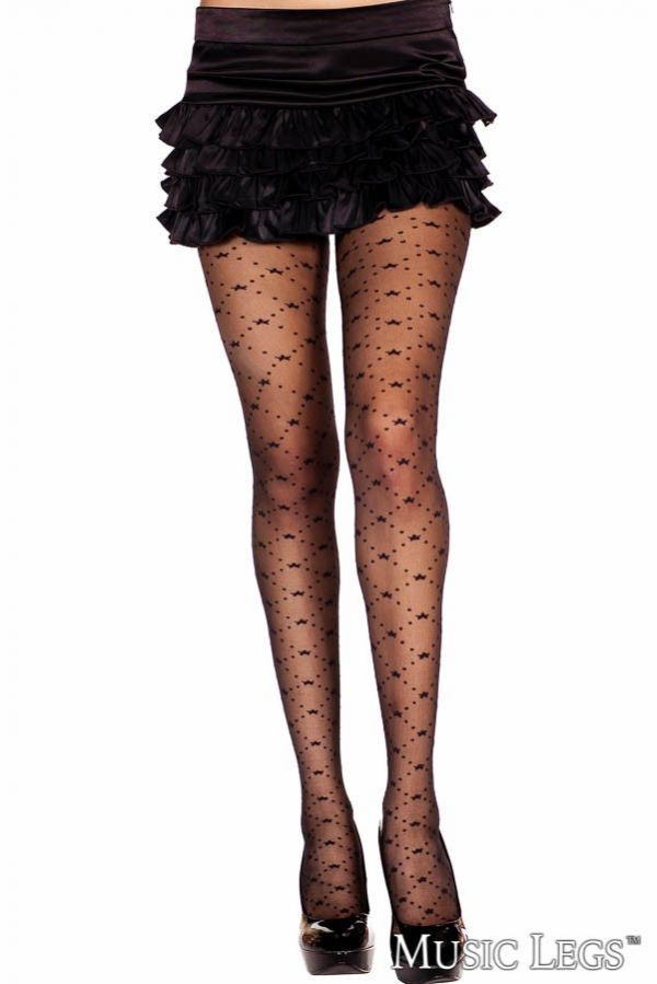 PROMO30-ML7214 - DOTS AND STARS PANTYHOSE