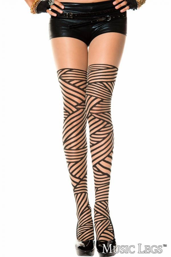 ML7225 - STRIPED PANTYHOSE