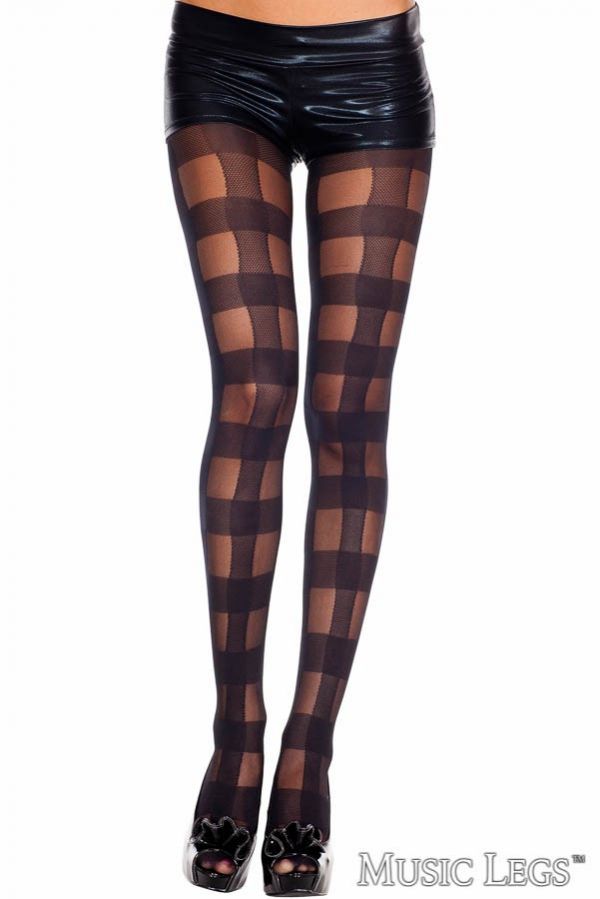 ML7226 - PLAID PANTYHOSE