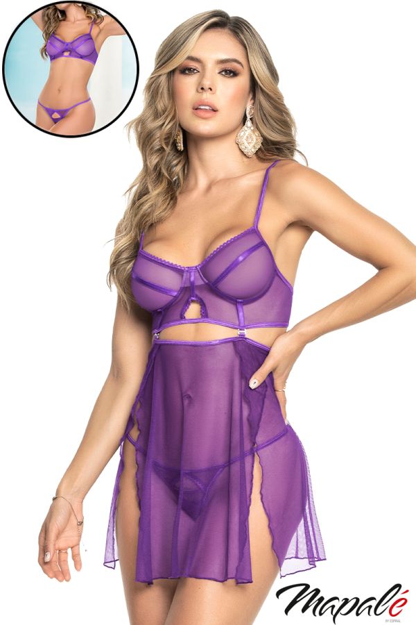 MA7419 - 2PC Babydoll Set