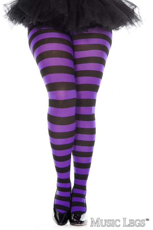 ML7419Q - STRIPED PANTYHOSE