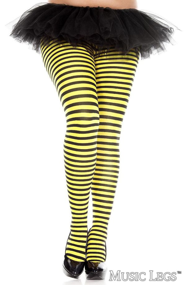 ML7471Q - Striped Pantyhose