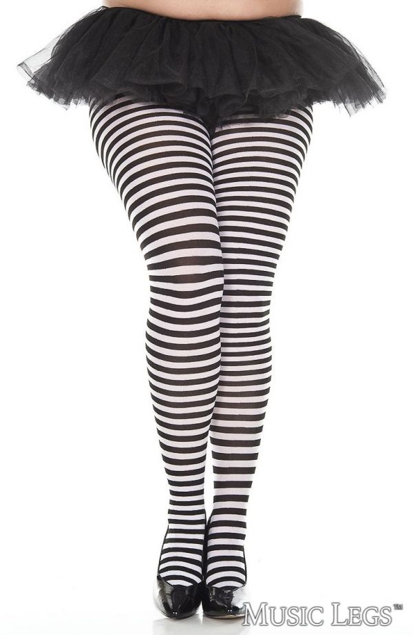 ML7471Q - STRIPED PANTYHOSE