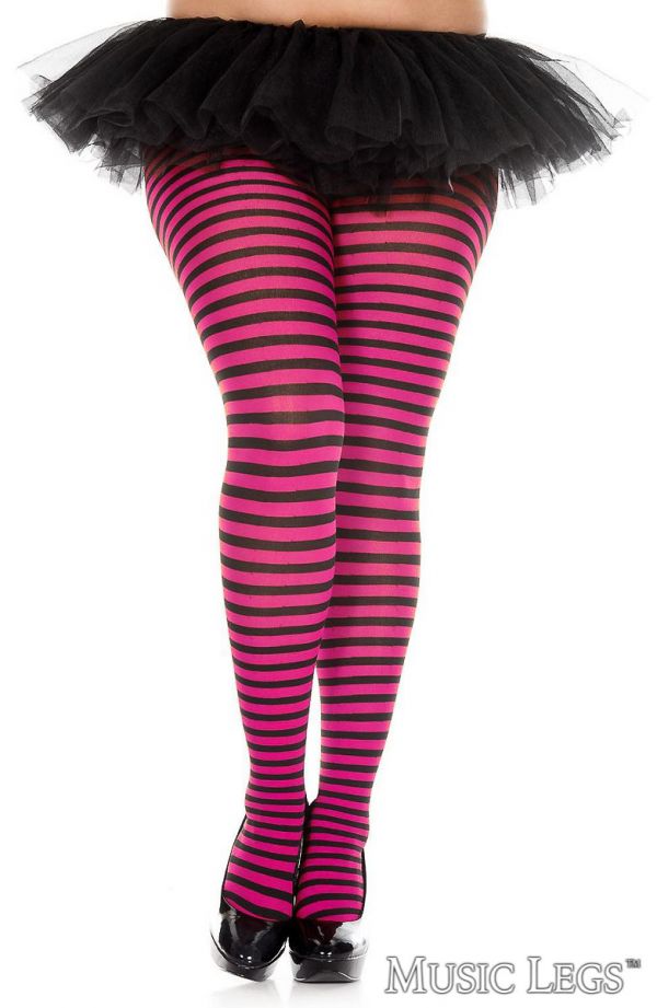 ML7471Q - STRIPED PANTYHOSE