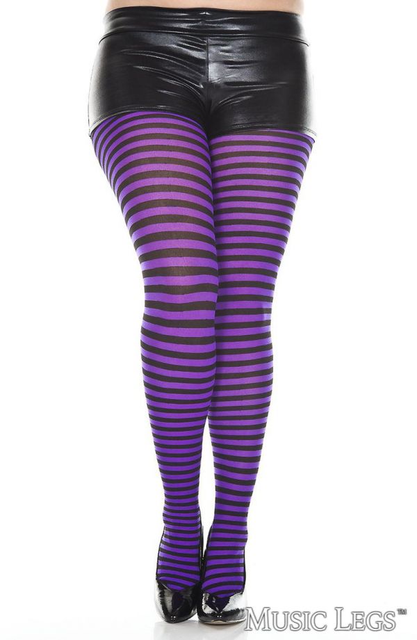 ML7471Q - STRIPED PANTYHOSE