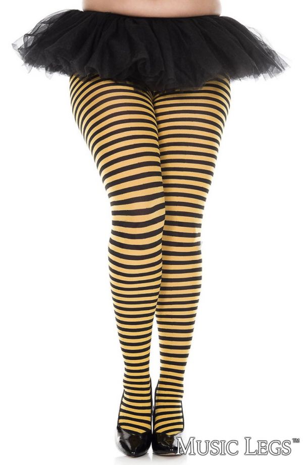 ML7471Q - STRIPED PANTYHOSE