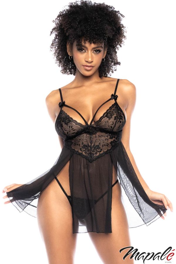 MA7502 - Slit Side Babydoll