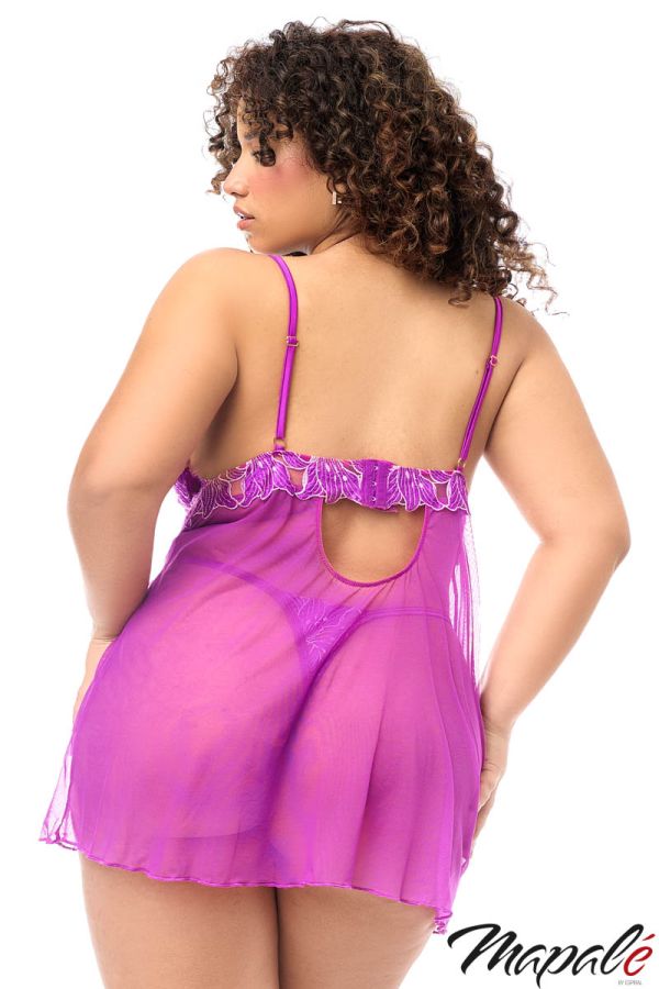 MA7614 - Embroidered Babydoll