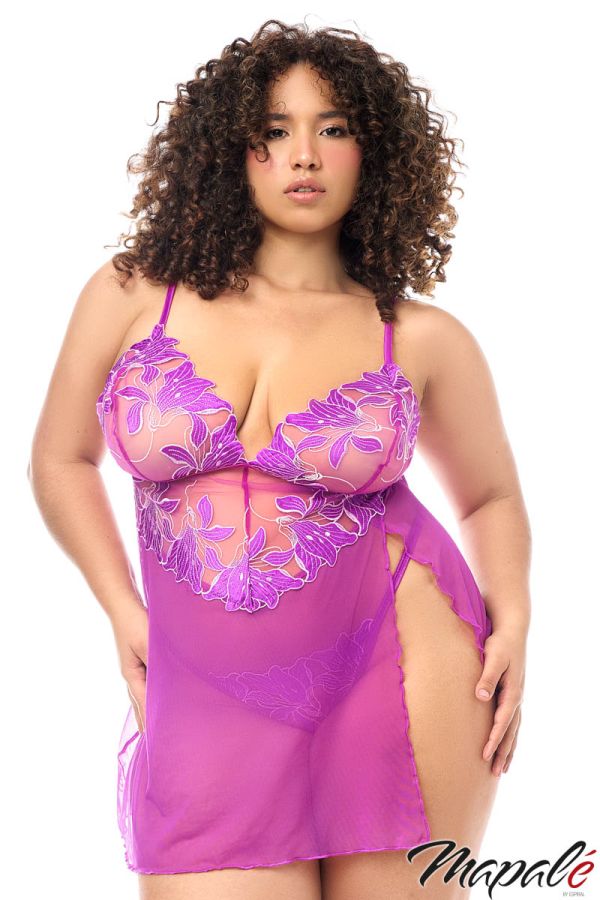 MA7614 - Embroidered Babydoll