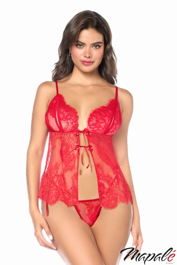 MA7621 - Fringe Lace Babydoll