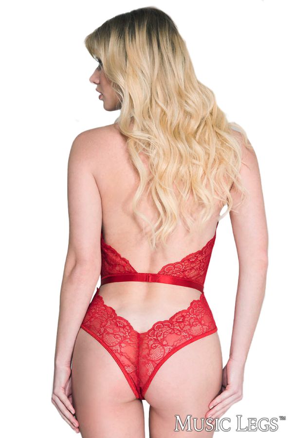 PROMO25-ML80054 - Plunging Mesh Teddy