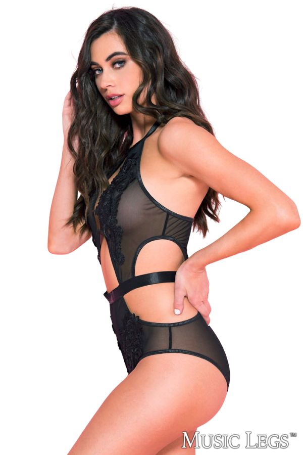 ML80072 - Venice Lace Teddy