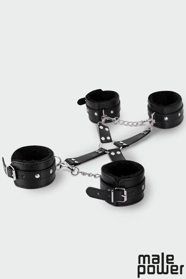 MP801-466 - PU Leather X Cuffs