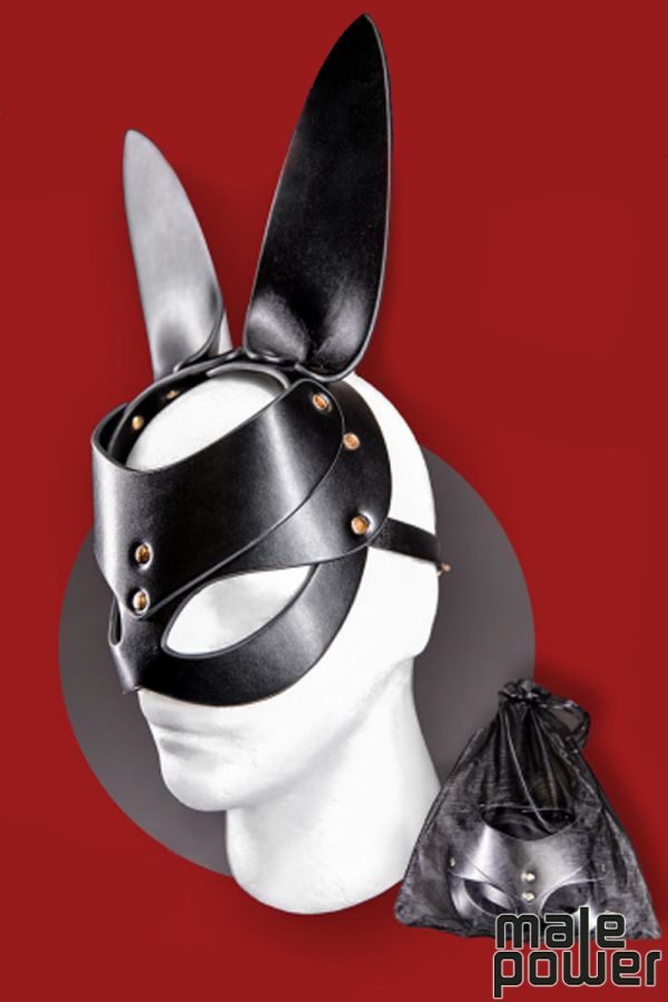 MP805-466 - 	PU Leather Bunny Mask