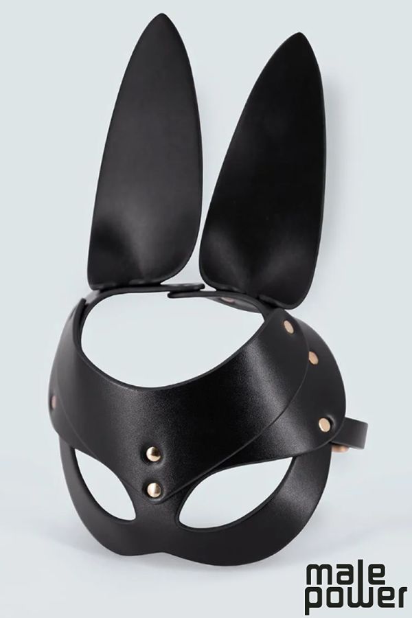 MP805-466 - 	PU Leather Bunny Mask