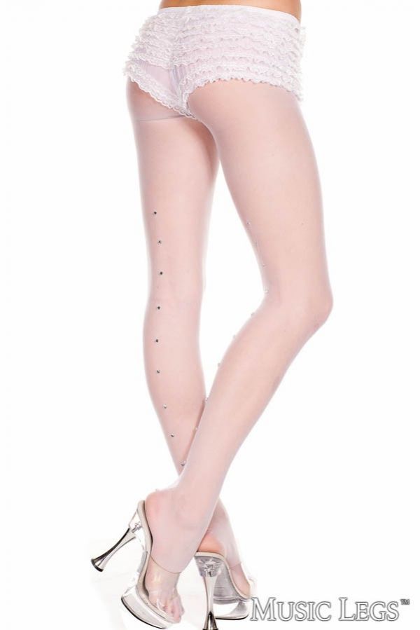 ML873 - JEWEL BACKSEAM PANTYHOSE