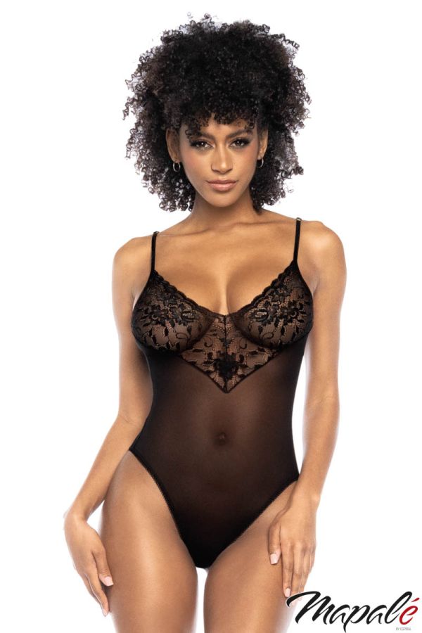 MA8795 - Sheer Lace Teddy