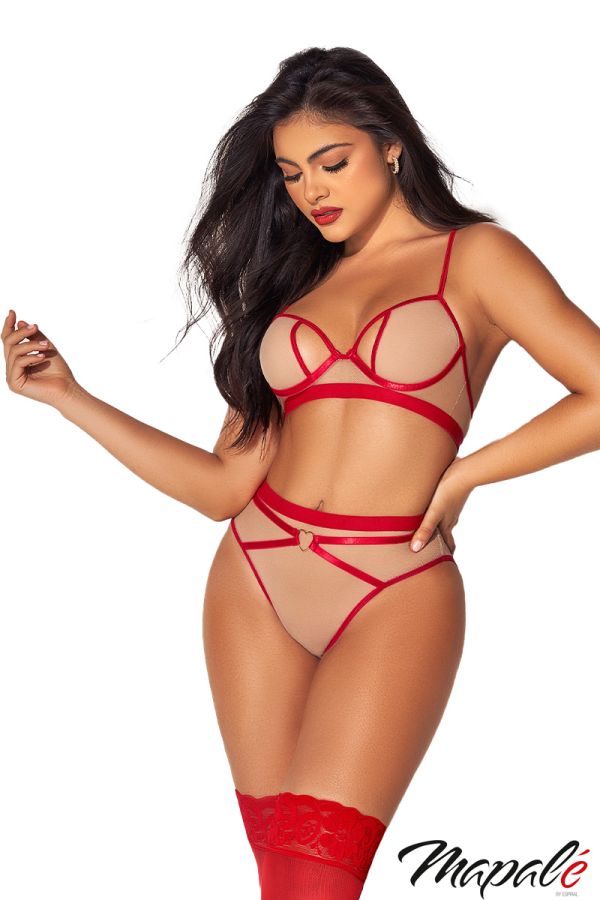 MA8820 - Red Trim 2PC