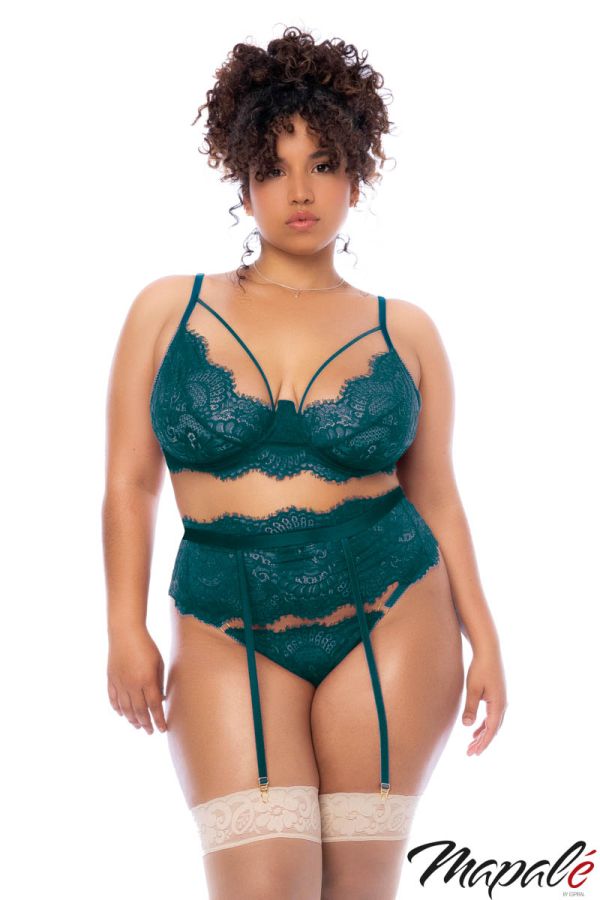 PROMO25-MA8866X - 3PC Lace Set