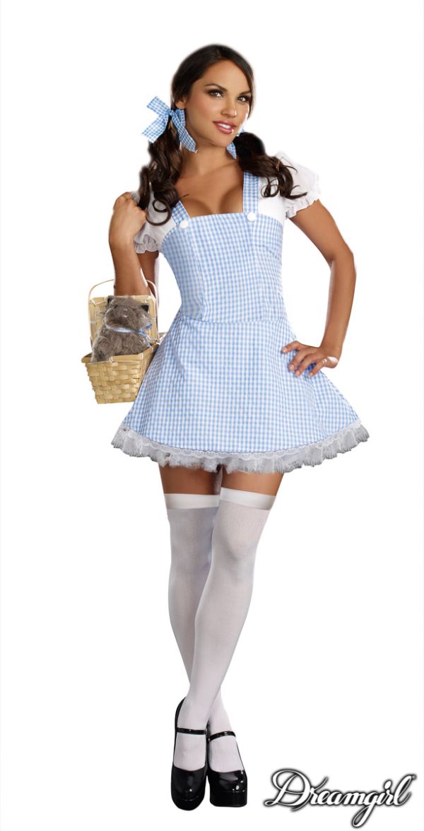 DG8909 - Blue Gingham Dress