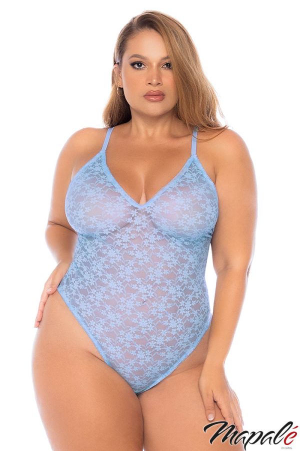 MA8916 - Floral Lace Teddy