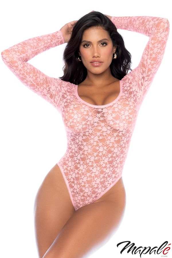 MA8917 - Floral Lace Teddy