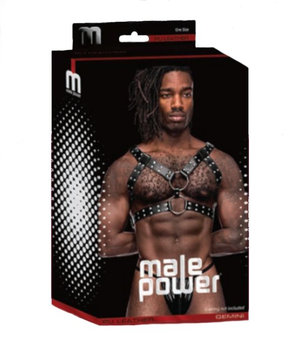MP596-266 - PU Leather Chest Harness