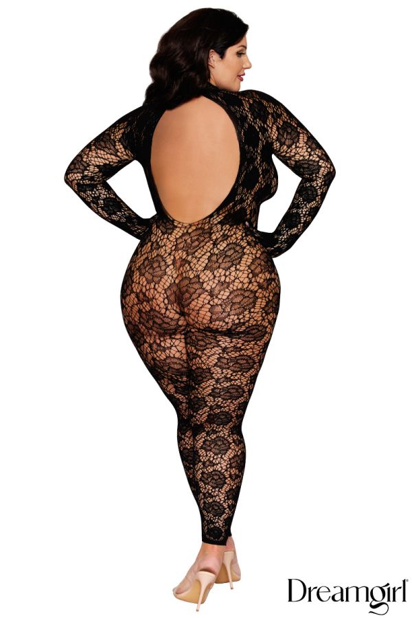 DG0516X-W - Full Lace Catsuit