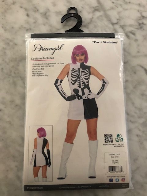 DG12937 - Skeleton Dress, 2Pc