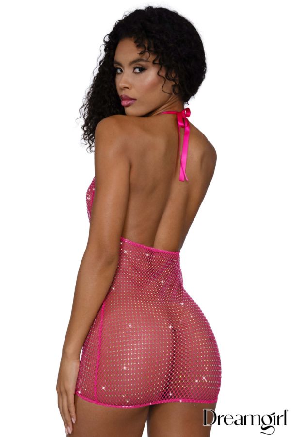 DG13927N - Rhinestone Chemise