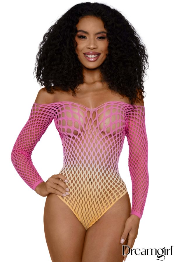 DG14092N - Ombré Net Teddy