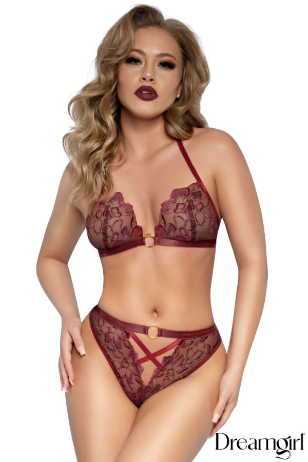 DG14119 - Floral Lace 2PC