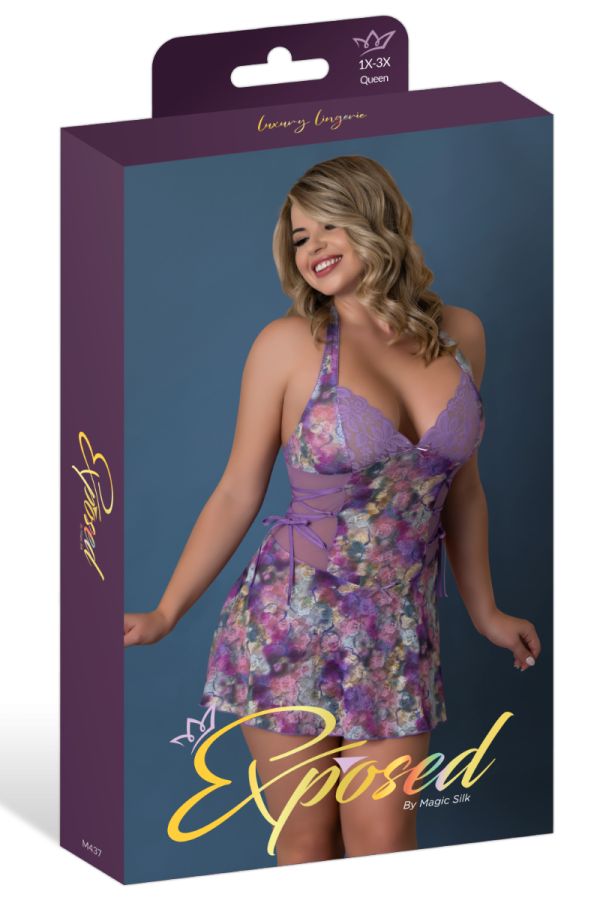 EXM437 - Floral Babydoll