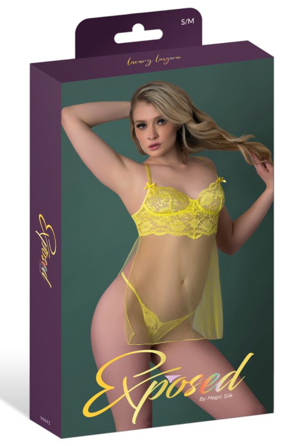 EXM441 - Lace Babydoll
