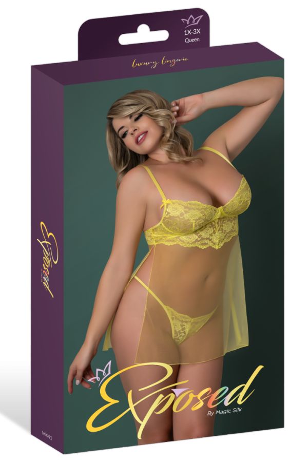 EXM441X - Lace Babydoll